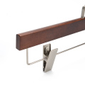 Assessed supplier Pengfei Top Organizer mahogany Wooden pants/skirts Hanger for Wholesaler